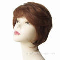 Synthetic Hair Wig, Mono Top 10-inch/Natural Straight/No Tangling/Shedding/Can be Restyle/Dyed/Bleac